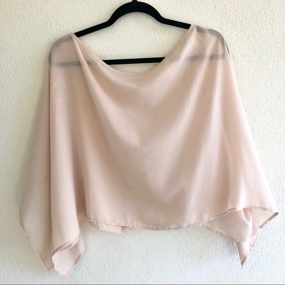 LETHERBE Tops - Sheer blouse